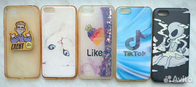 Чехлы для телефона Honor 7A (5 шт)