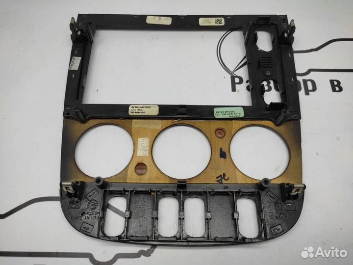 Накладка блока климата w163 ML-class 612.963 20