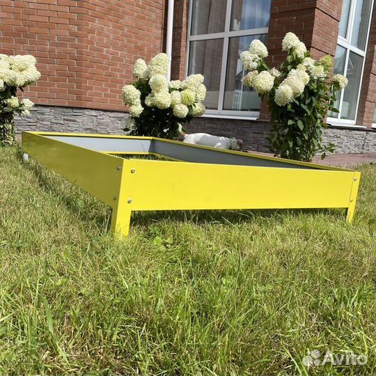 Грядки оцинкованные полимерные