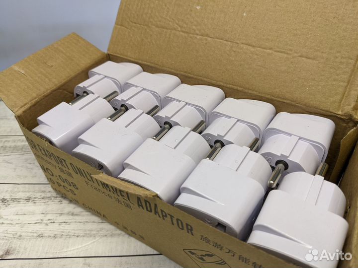 Переходник адаптер с китайской вилки