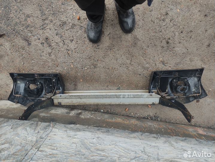 Бампер задний mitsubishi l200