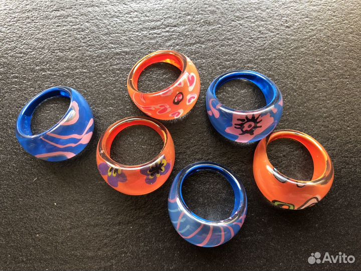 Набор детских колечек
