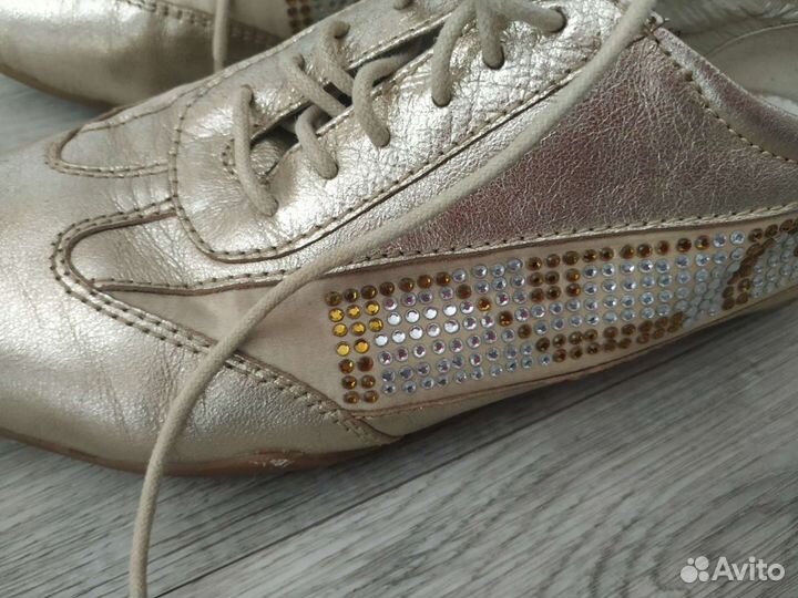 Ботинки женские 38 размера кожаные