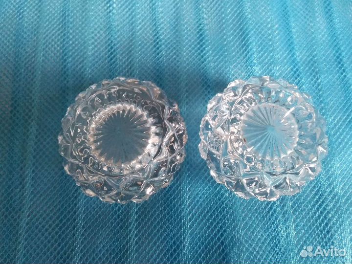 Солонка хрустальная. 3*4 см