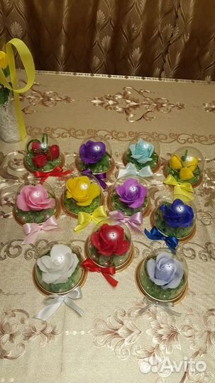 Мыльные розы в куполе