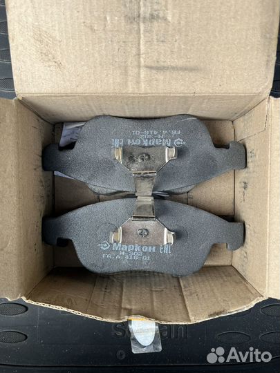 Тормозные колодки reno duster