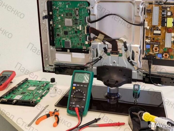 Ремонт телевизоров и Ремонт компьютеров ноутбуков