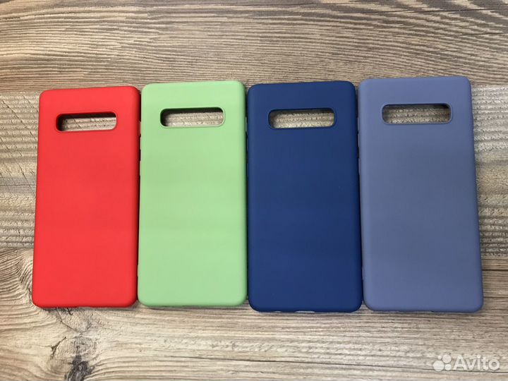 Силиконовые чехлы Samsung S10 plus