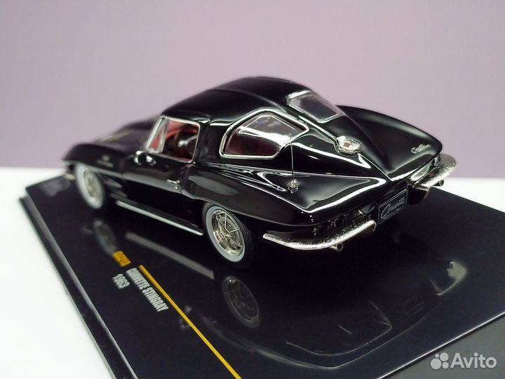 1:43 Chevrolet Corvette C2 Stingray 1963 Black