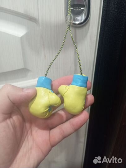 Сувенир подвеска, боксёрские перчатки