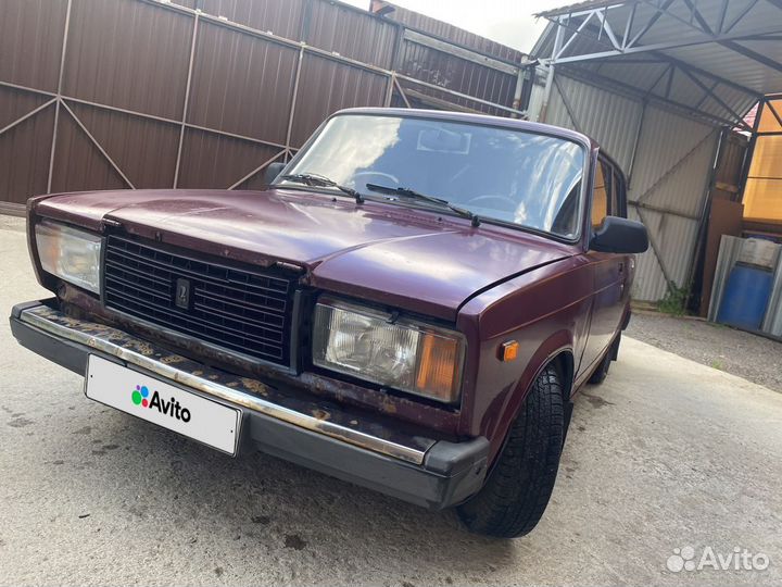 ВАЗ 2107 1.6 МТ, 2007, 99 000 км