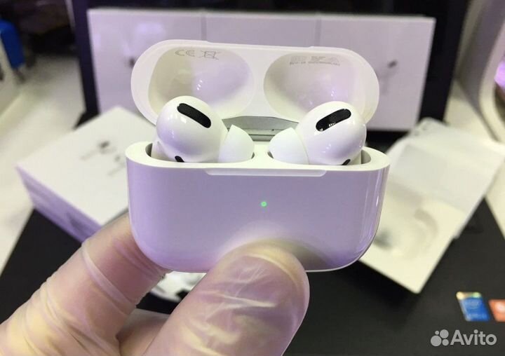 Airpods 2/3/Pro/Pro2 + Оригинал Чип + Чехол
