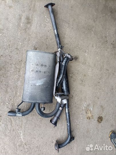 Глушитель Nissan X-trail NT30