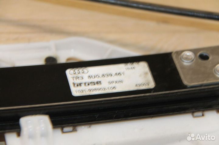 Стеклоподъемник задний левый Audi Q3 8U 2012-2018