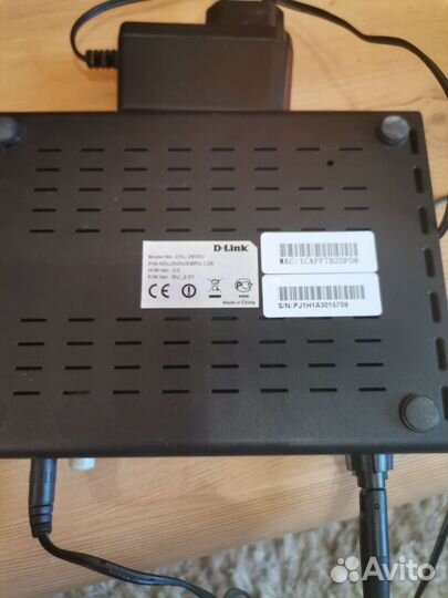 Роутер D-link dsl-2600U маршрутизатор