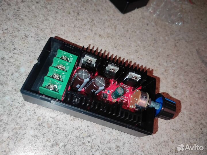 Шим регулятор скорости DC двигателя 10-50v, 40A