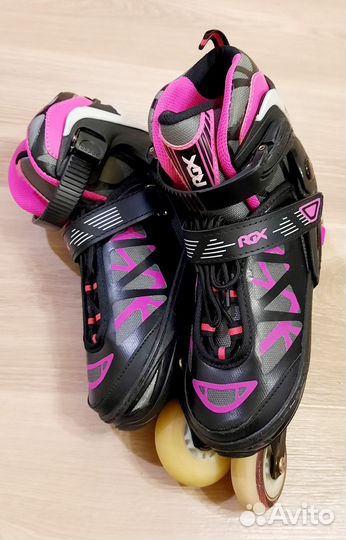 Роликовые коньки детские раздвижные 35-38