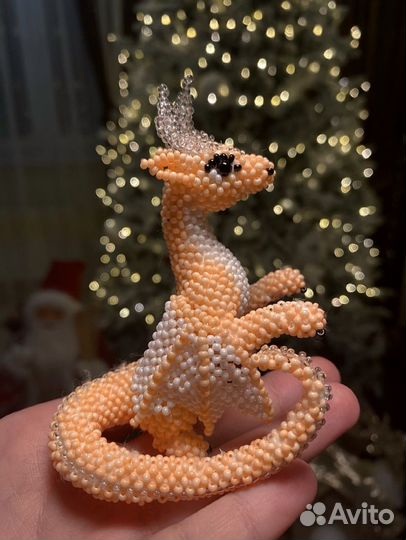 Объемные фигурки из бисера