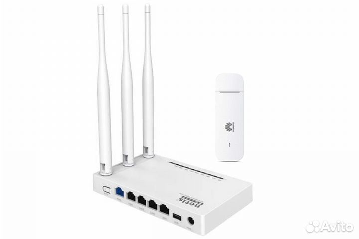 Wi-Fi роутер Netis5230, ZBT-WE1626 3G/4G USB-модем
