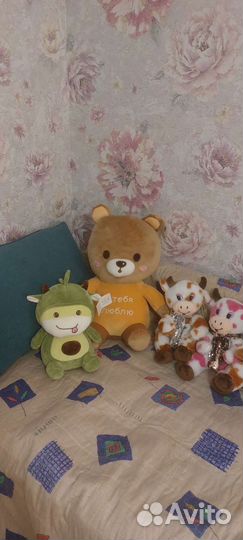 Мягкие игрушки с бирками