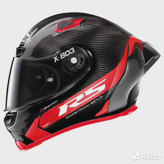 X-Lite X-803 RS U.C. Hot Lap Black-white