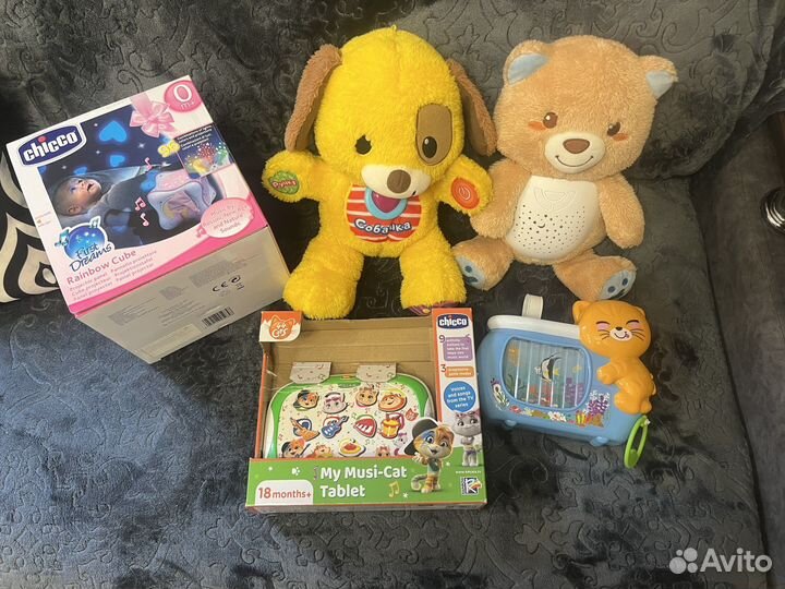 Развивающие игрушки пакетом Новые и б/у в идеале