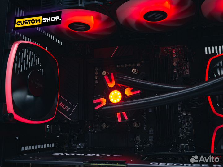 Новый Игровой пк R7 7800X3D + RTX 4070Ti