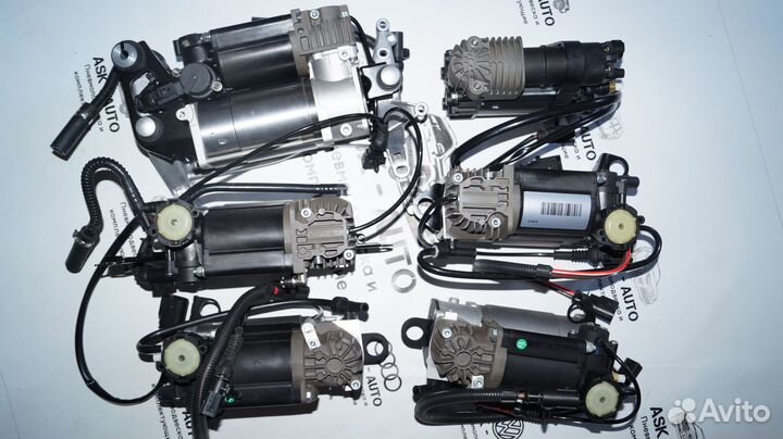 Компрессор пневмоподвески Touareg Q7 Porsche