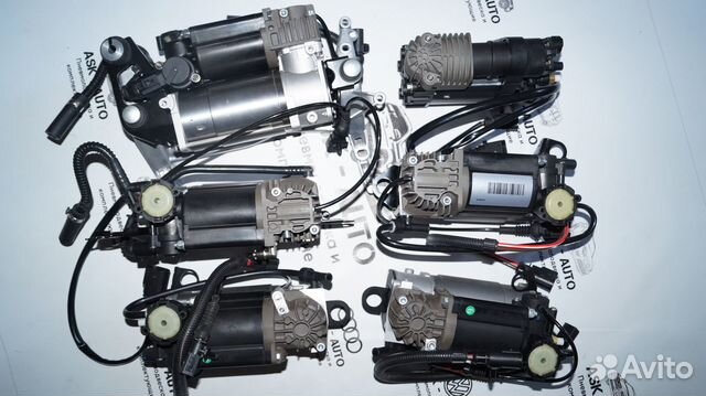 Компрессор пневмоподвески Touareg Q7 Porsche