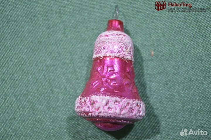 Стеклянная елочная игрушка 