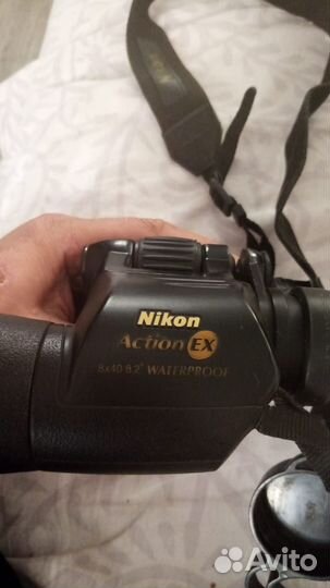 Бинокль nikon action ex waterproof