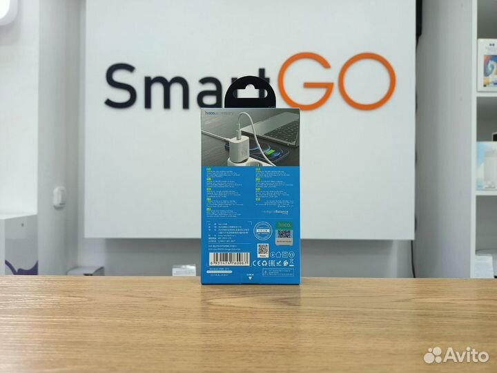 Сетевая зарядка Type-C Hoco N22 Jetta (QC3.0/PD 25