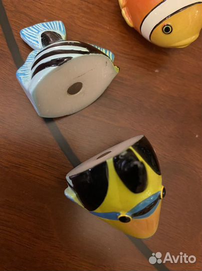 Рыбки - подставки для фото