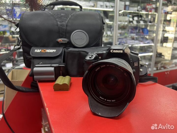 Зеркальный Фотоаппарат Canon EOS 30D sigma 24-135