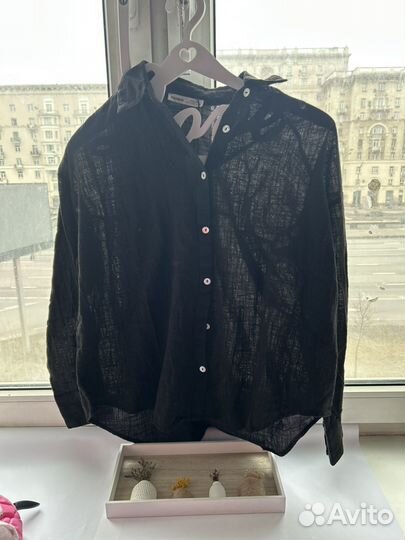 Изящная рубашка 46 М pull and bear