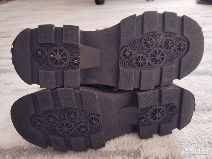 Ботинки сапожки деми для девочки 34р