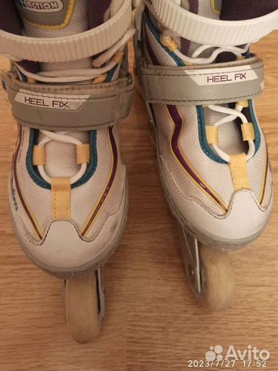 Ролики детские 31-36 р.+защита