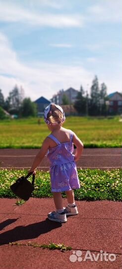 Летний костюм для девочки 92-98
