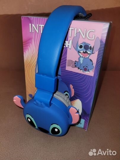 Наушники беспроводные детские Стич