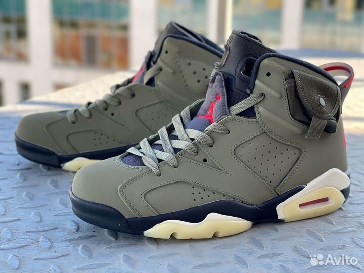 Nike Air Jordan 6 Retro Travis Scott Olive