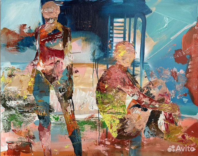 Картины все в наличии абстракция