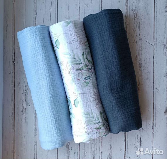 Муслиновые пеленки новые