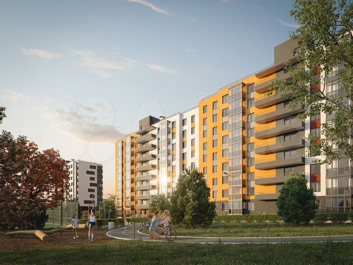 1-к. квартира, 37,8 м², 6/9 эт.