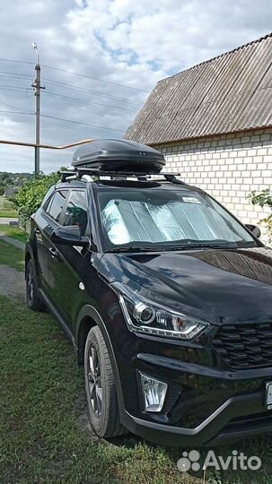 Автобокс Вояж мини 370л на Хендай Крета