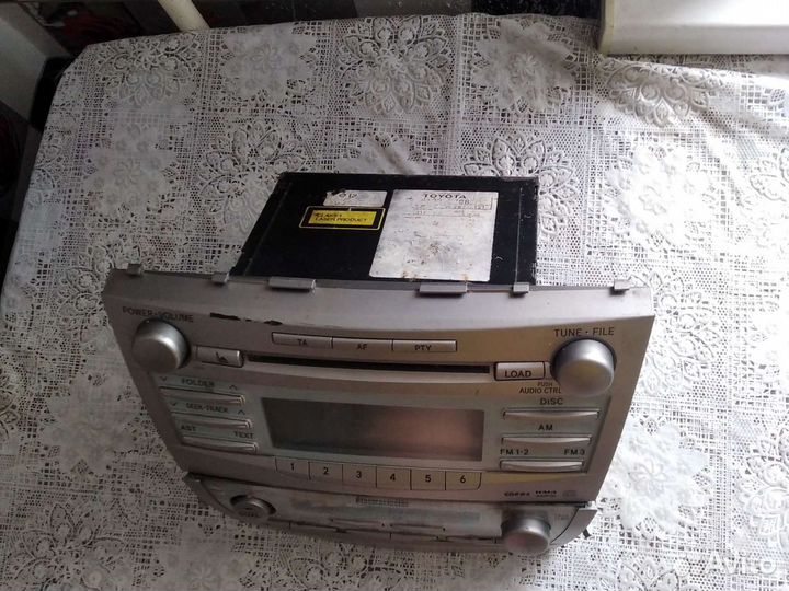 Магнитола toyota camry 40 с климат контролем