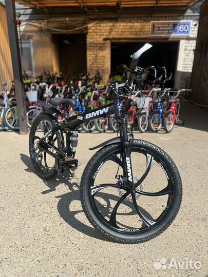 Велосипед на литых дисках 24 bmw