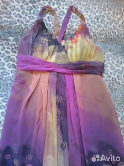 Платье с принтом,джин. рубашка,кофты