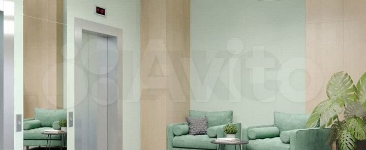 2-к. квартира, 37,6 м², 9/25 эт.