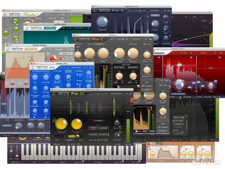Установка VST Fabfilter Bundle (только Windows)