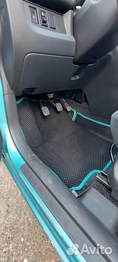 Автомобильные коврики eva с бортами 3 д